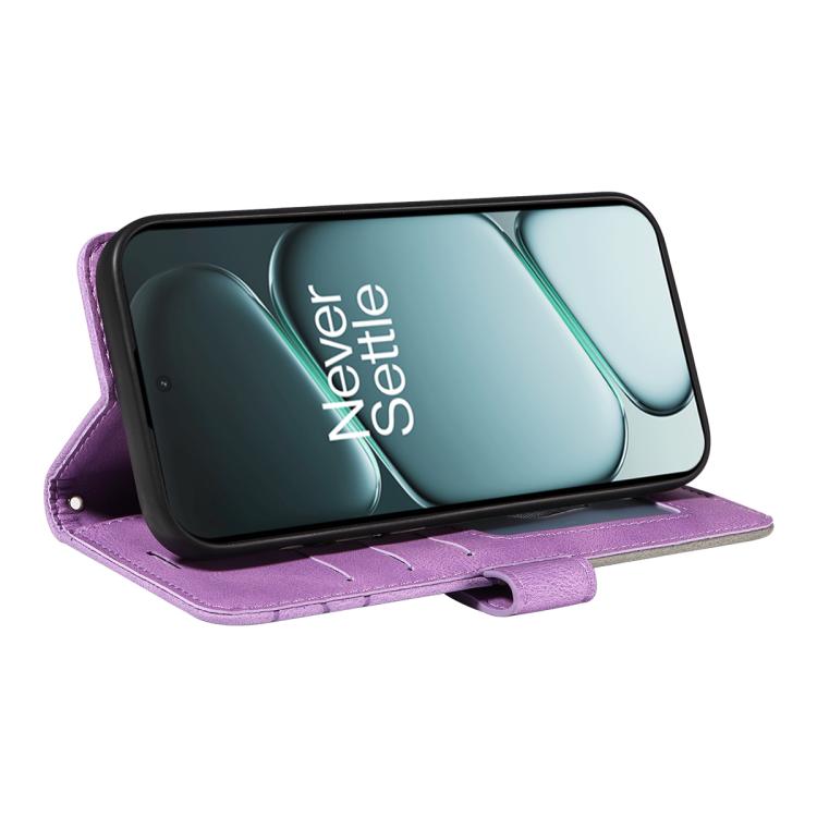 For OnePlus Ace 6 5G Dual-color Splicing Flip Leather Phone Case
