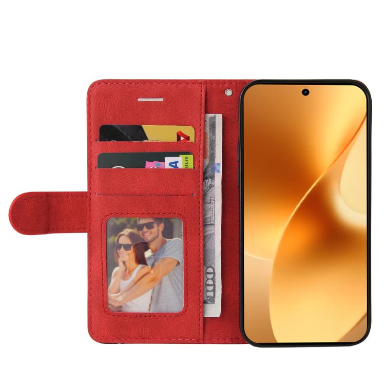 For Realme 15 5G Dual-color Splicing Flip Leather Phone Case
