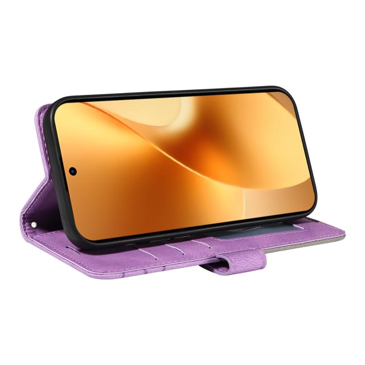 For Realme 15 5G Dual-color Splicing Flip Leather Phone Case