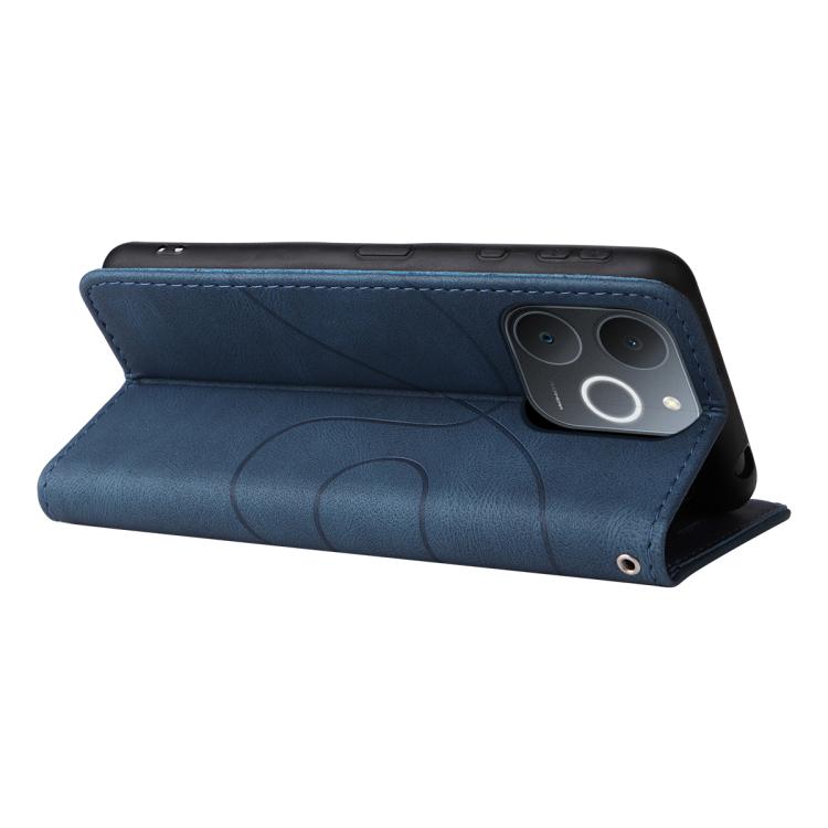 For Realme C71 4G India Dual-color Splicing Flip Leather Phone Case