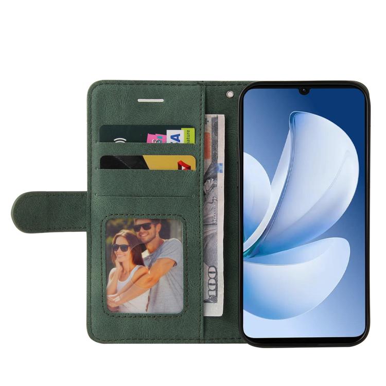 For Realme C71 4G India Dual-color Splicing Flip Leather Phone Case