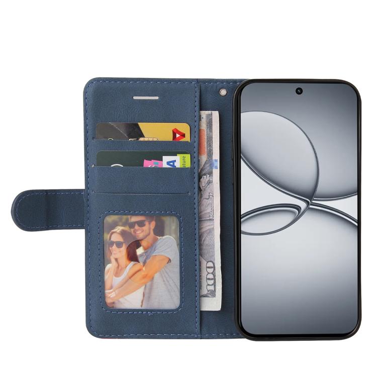 For Realme 15T 5G Dual-color Splicing Flip Leather Phone Case