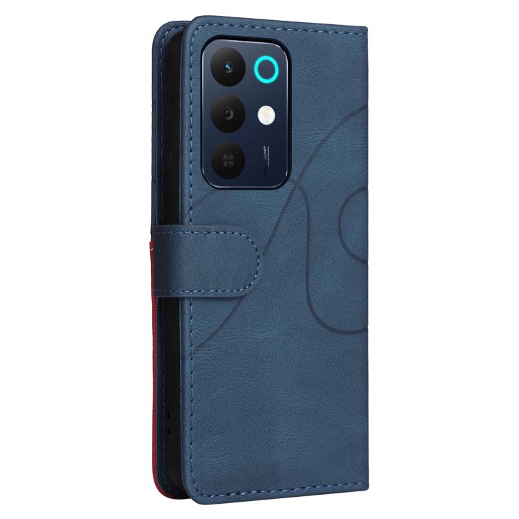 For Realme C85 5G / 15X 5G India Dual-color Splicing Flip Leather Phone Case