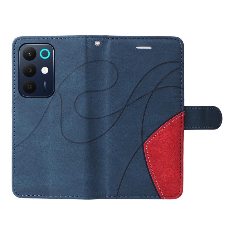 For Realme C85 5G / 15X 5G India Dual-color Splicing Flip Leather Phone Case