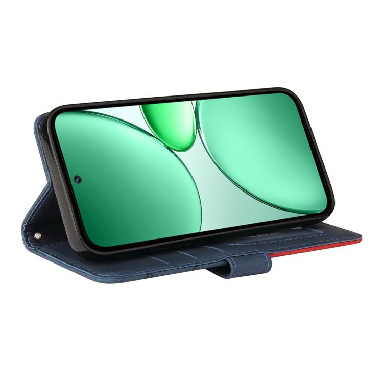 For Realme C85 5G / 15X 5G India Dual-color Splicing Flip Leather Phone Case