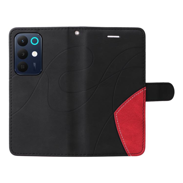 For Realme C85 5G / 15X 5G India Dual-color Splicing Flip Leather Phone Case