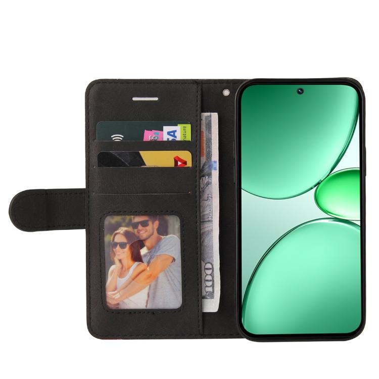 For Realme C85 5G / 15X 5G India Dual-color Splicing Flip Leather Phone Case