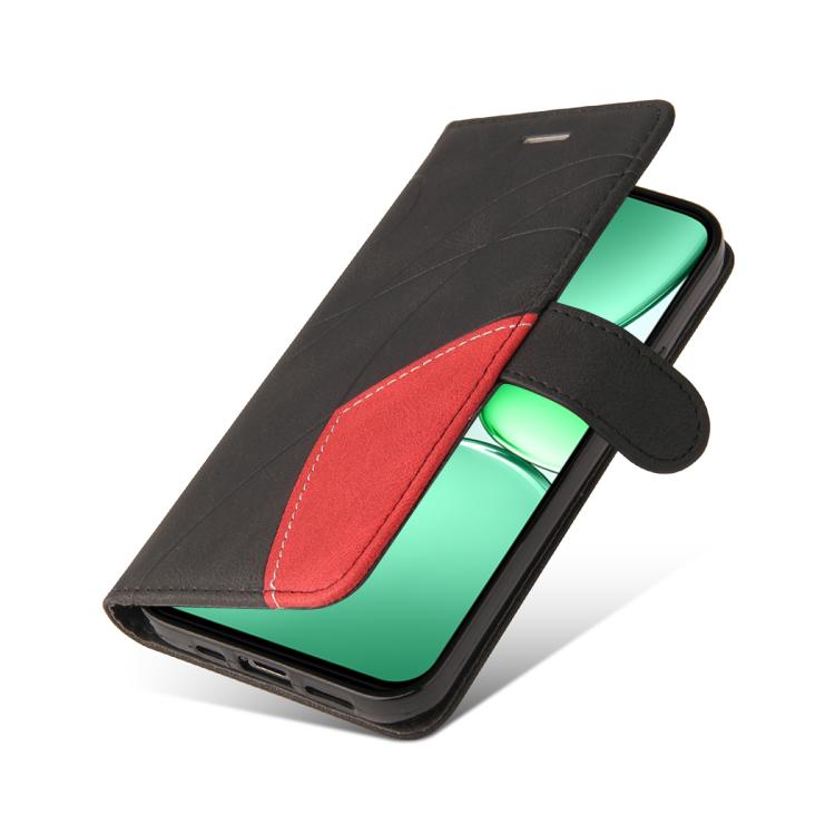 For Realme C85 5G / 15X 5G India Dual-color Splicing Flip Leather Phone Case