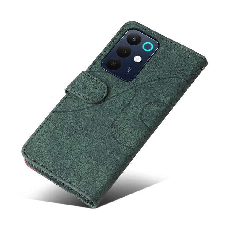 For Realme C85 5G / 15X 5G India Dual-color Splicing Flip Leather Phone Case