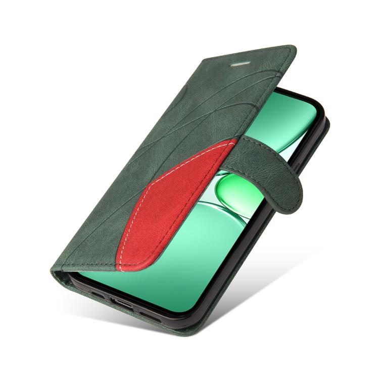 For Realme C85 5G / 15X 5G India Dual-color Splicing Flip Leather Phone Case