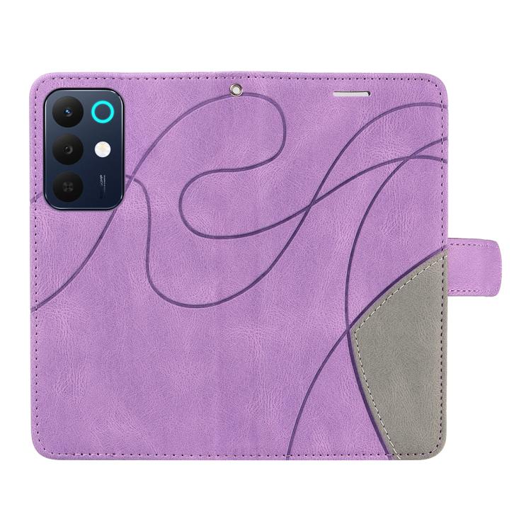 For Realme C85 5G / 15X 5G India Dual-color Splicing Flip Leather Phone Case