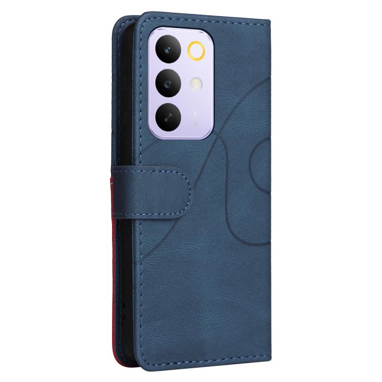 For Realme C85 Pro 4G Dual-color Splicing Flip Leather Phone Case