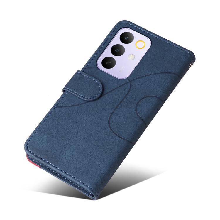 For Realme C85 Pro 4G Dual-color Splicing Flip Leather Phone Case