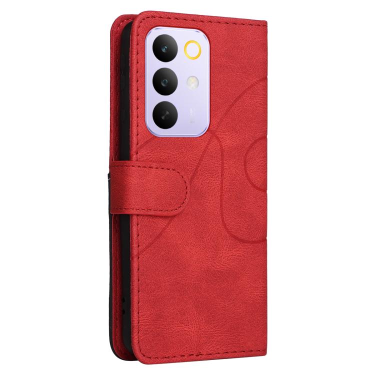 For Realme C85 Pro 4G Dual-color Splicing Flip Leather Phone Case