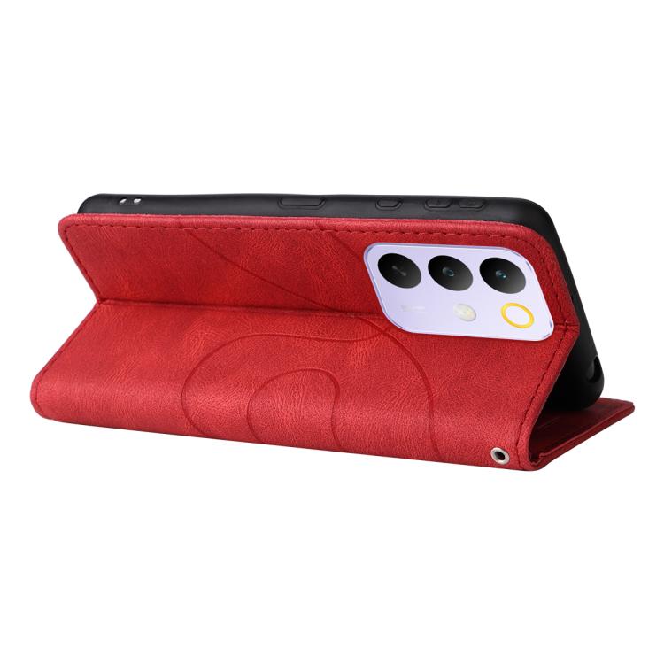 For Realme C85 Pro 4G Dual-color Splicing Flip Leather Phone Case
