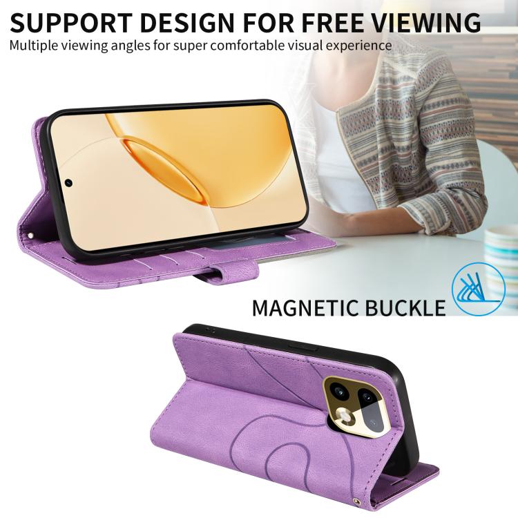 For Realme 16 Pro+ 5G Global Dual-color Splicing Flip Leather Phone Case