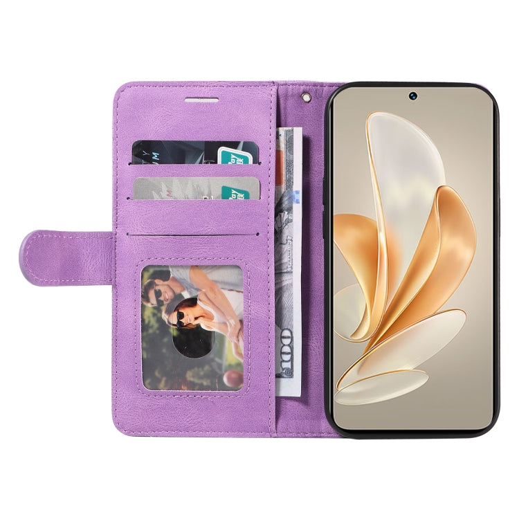 For vivo V29e Global / Y200 5G Global Dual-color Splicing Flip Leather Phone Case