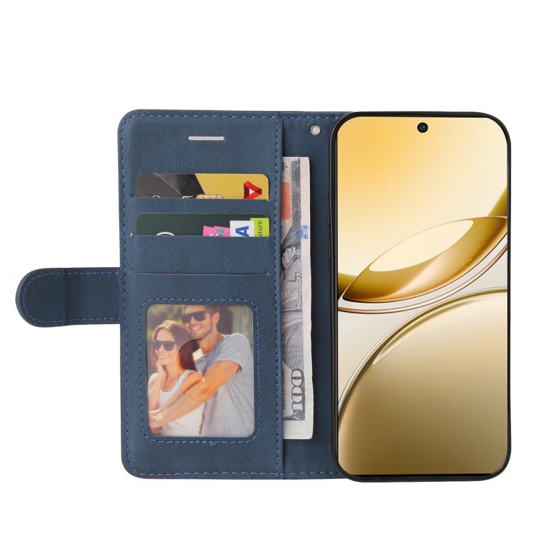 For vivo V50 5G Global Dual-color Splicing Flip Leather Phone Case