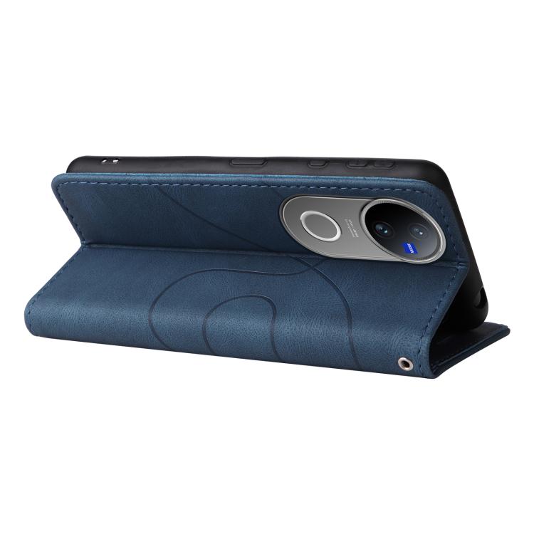 For vivo V50 5G Global Dual-color Splicing Flip Leather Phone Case