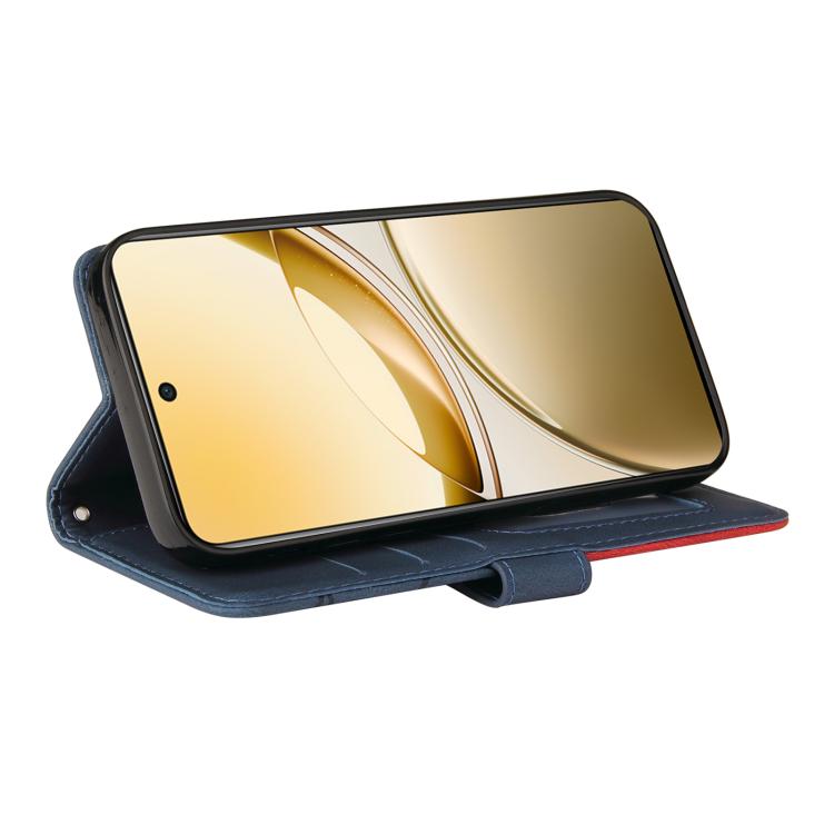 For vivo V50 5G Global Dual-color Splicing Flip Leather Phone Case