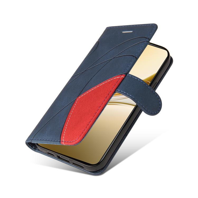 For vivo V50 5G Global Dual-color Splicing Flip Leather Phone Case