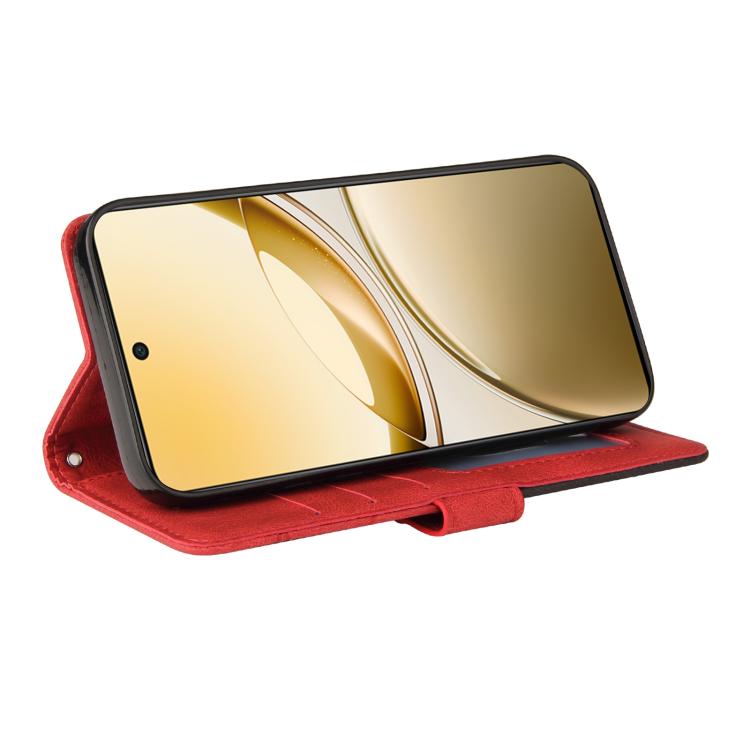 For vivo V50 5G Global Dual-color Splicing Flip Leather Phone Case