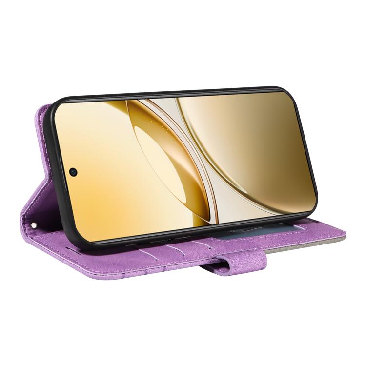 For vivo V50 5G Global Dual-color Splicing Flip Leather Phone Case