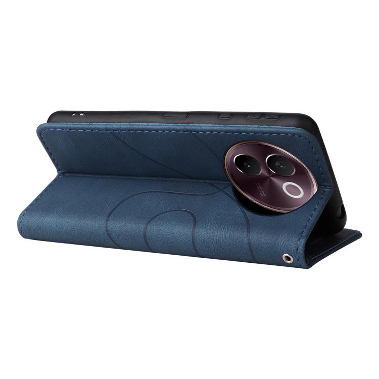 For vivo V30E / V40 Lite Global Dual-color Splicing Flip Leather Phone Case