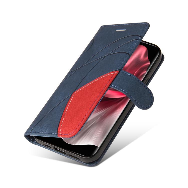 For vivo V30E / V40 Lite Global Dual-color Splicing Flip Leather Phone Case