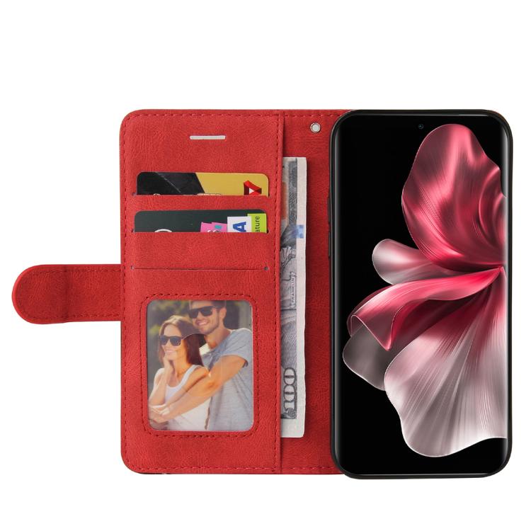 For vivo V30E / V40 Lite Global Dual-color Splicing Flip Leather Phone Case