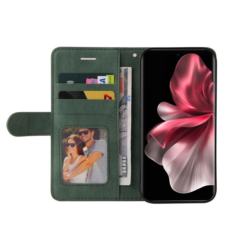 For vivo V30E / V40 Lite Global Dual-color Splicing Flip Leather Phone Case