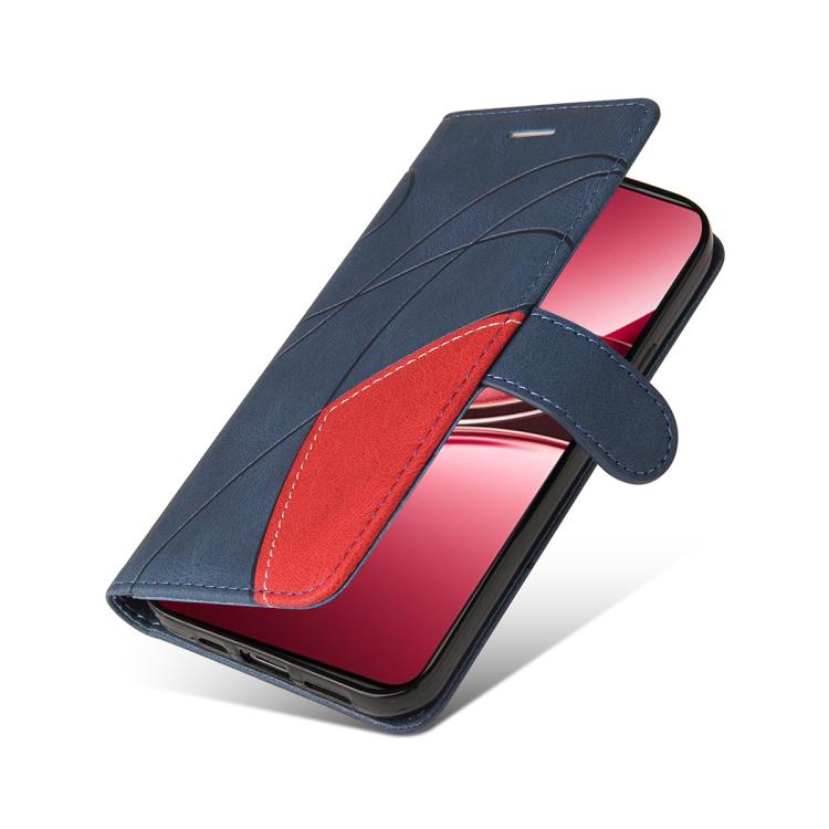 For vivo V50 Lite 5G Global Dual-color Splicing Flip Leather Phone Case