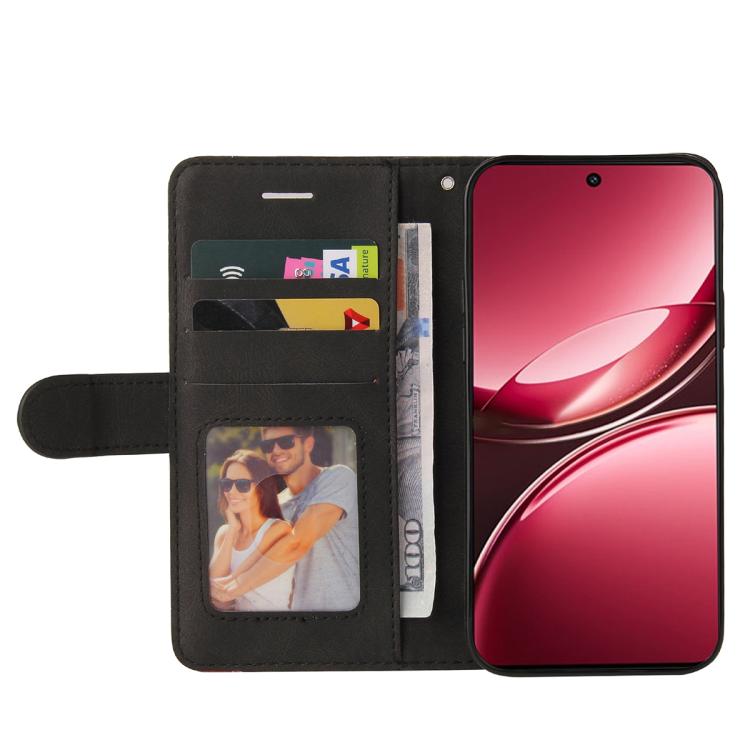For vivo V50 Lite 5G Global Dual-color Splicing Flip Leather Phone Case