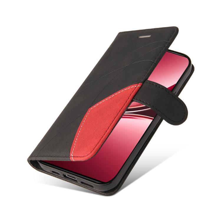For vivo V50 Lite 5G Global Dual-color Splicing Flip Leather Phone Case