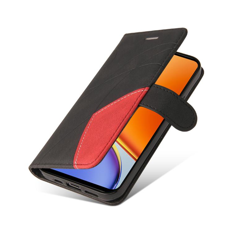 For vivo Y39 5G Global Dual-color Splicing Flip Leather Phone Case