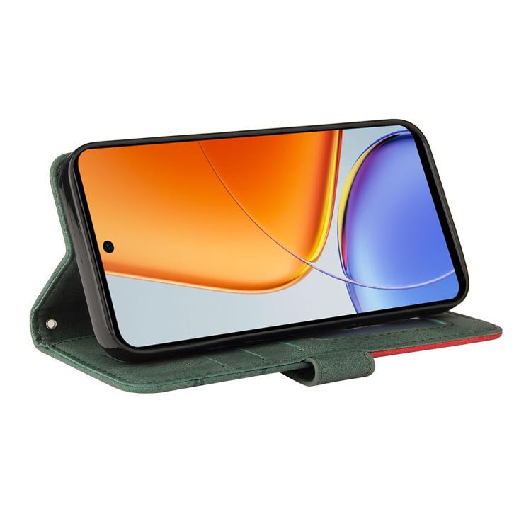 For vivo Y39 5G Global Dual-color Splicing Flip Leather Phone Case