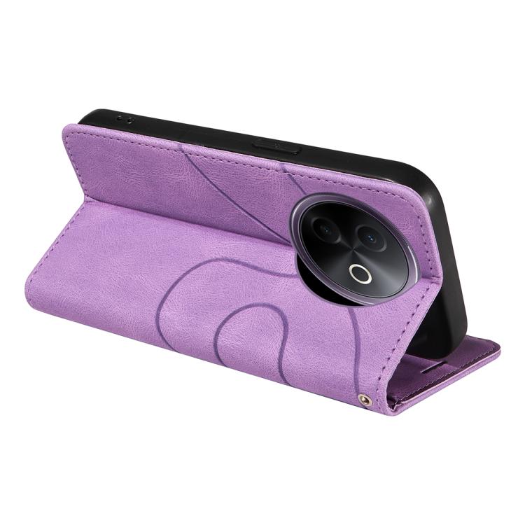 For vivo Y39 5G Global Dual-color Splicing Flip Leather Phone Case