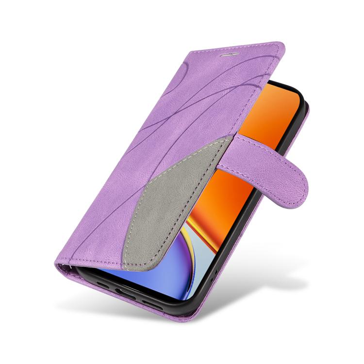 For vivo Y39 5G Global Dual-color Splicing Flip Leather Phone Case
