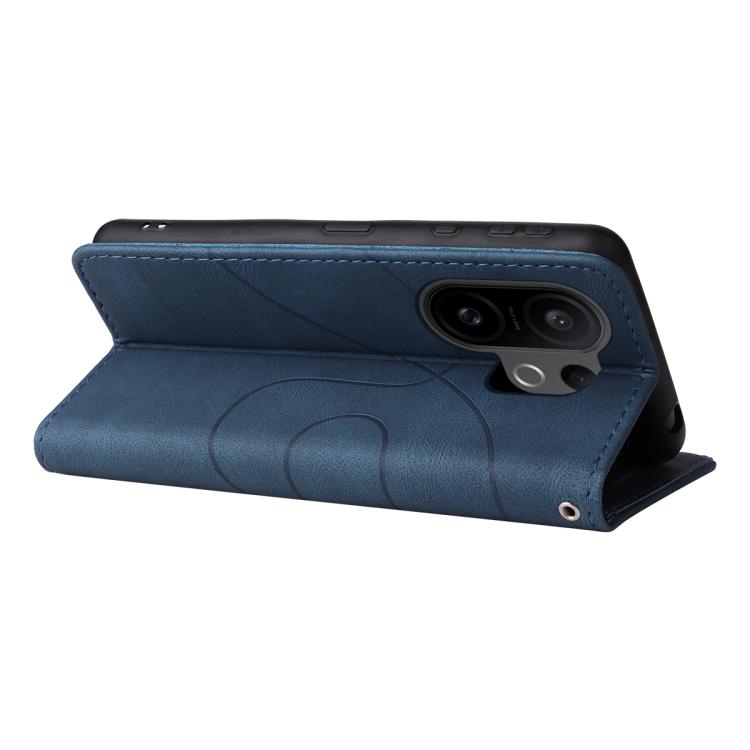 For vivo X200 FE Dual-color Splicing Flip Leather Phone Case
