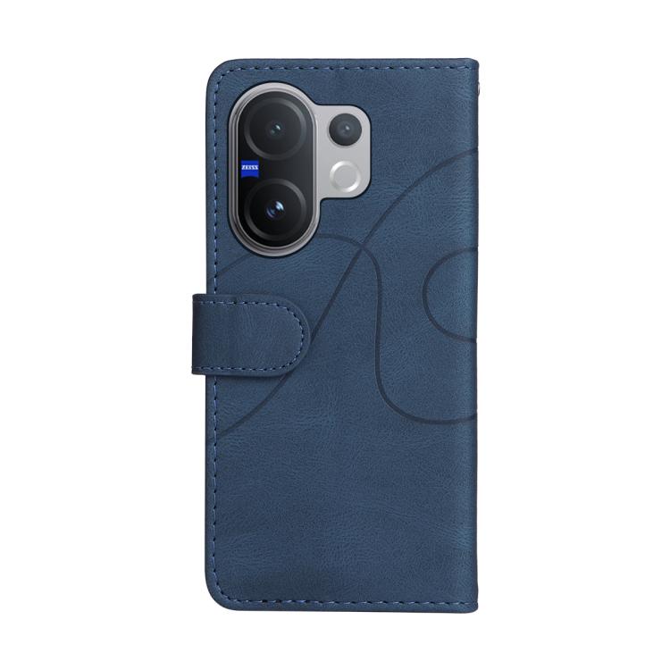 For vivo V60 5G Dual-color Splicing Flip Leather Phone Case