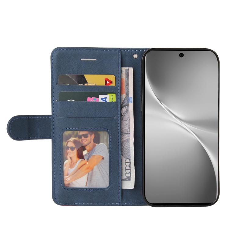 For vivo V60 5G Dual-color Splicing Flip Leather Phone Case
