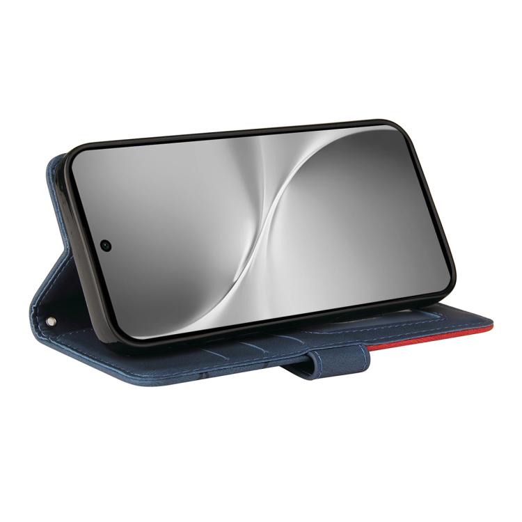 For vivo V60 5G Dual-color Splicing Flip Leather Phone Case