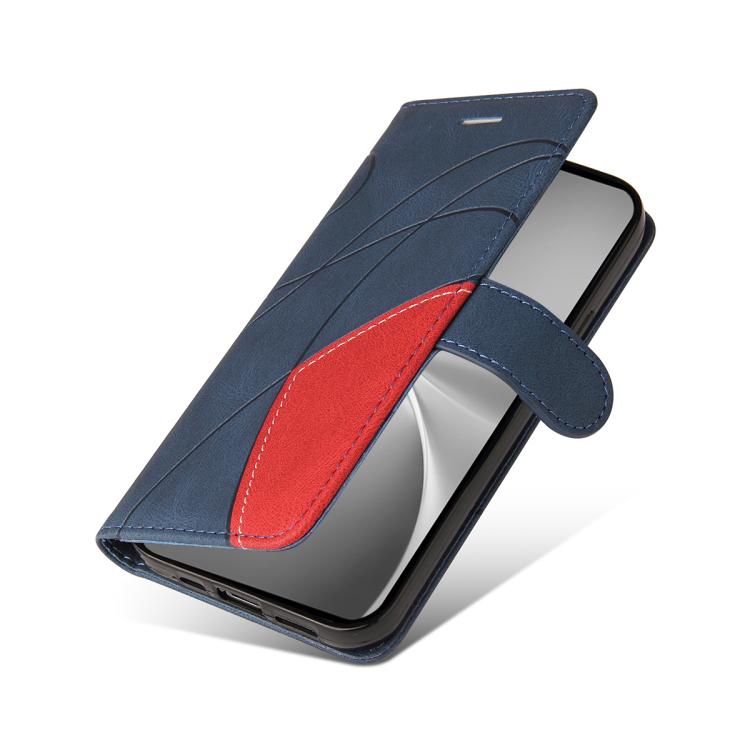 For vivo V60 5G Dual-color Splicing Flip Leather Phone Case