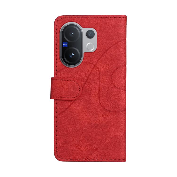 For vivo V60 5G Dual-color Splicing Flip Leather Phone Case