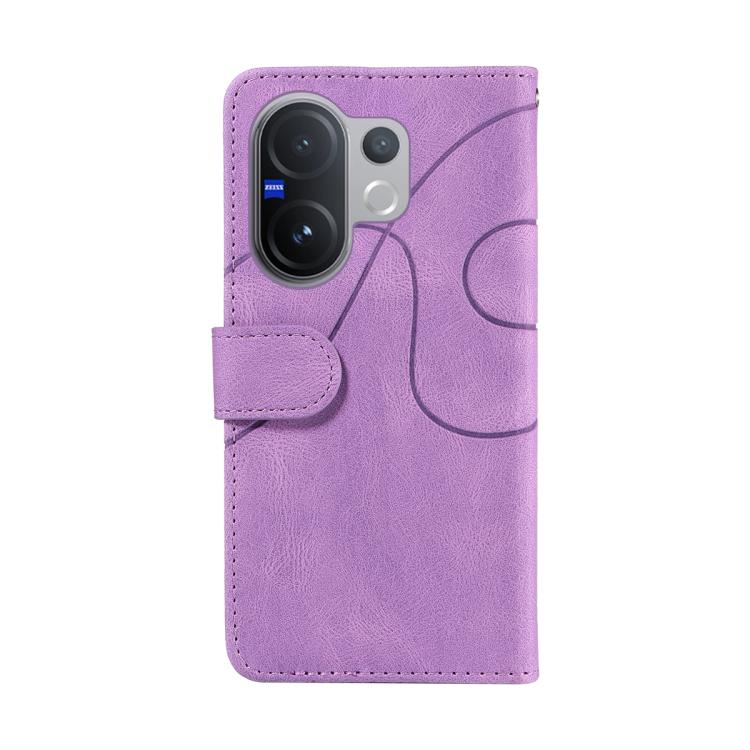 For vivo V60 5G Dual-color Splicing Flip Leather Phone Case