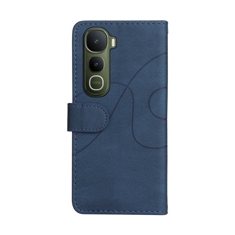For vivo Y400 5G Dual-color Splicing Flip Leather Phone Case