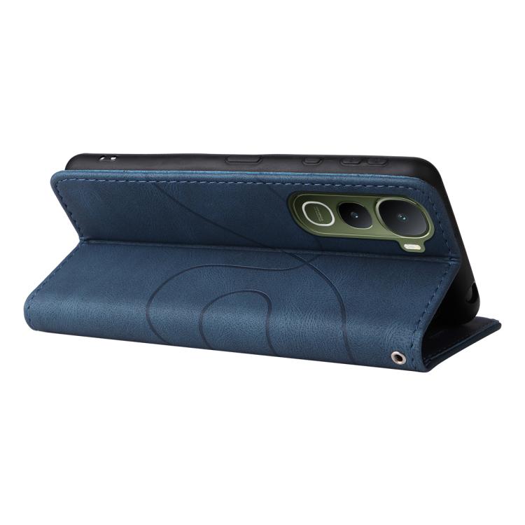 For vivo Y400 5G Dual-color Splicing Flip Leather Phone Case