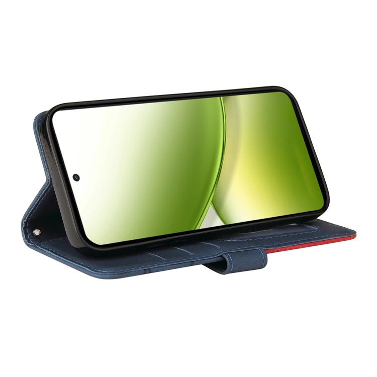 For vivo Y400 5G Dual-color Splicing Flip Leather Phone Case
