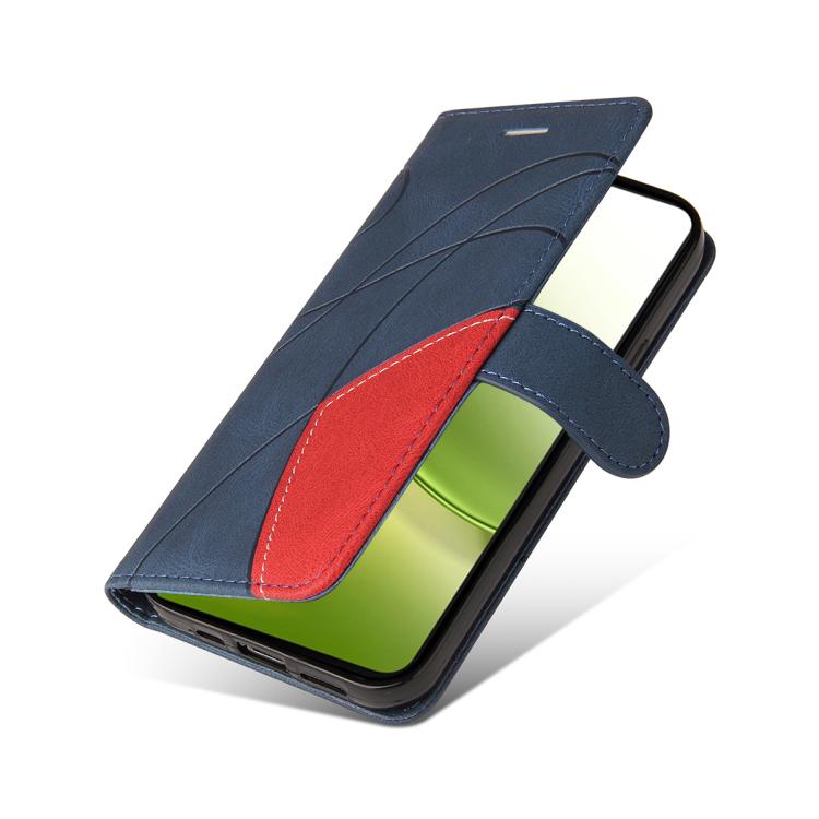 For vivo Y400 5G Dual-color Splicing Flip Leather Phone Case