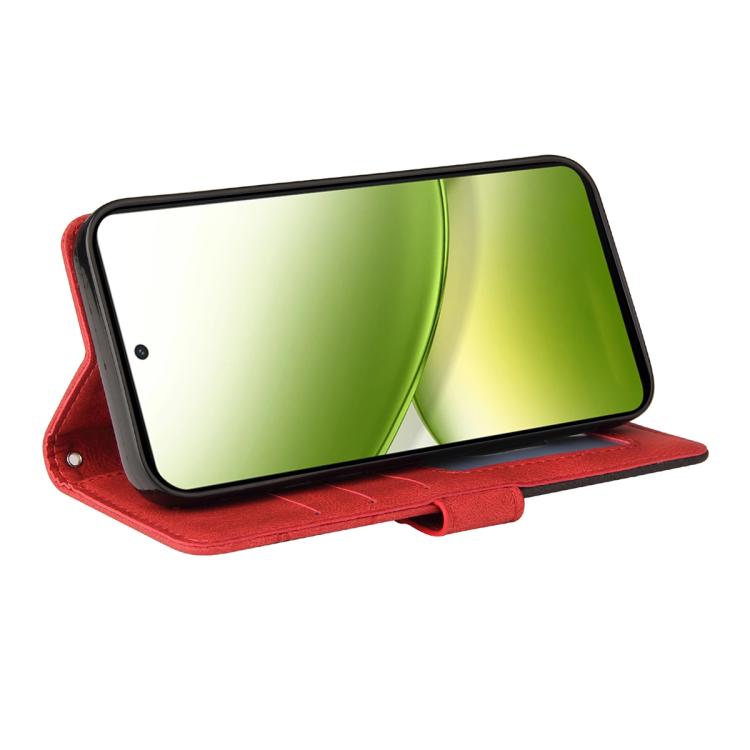 For vivo Y400 5G Dual-color Splicing Flip Leather Phone Case